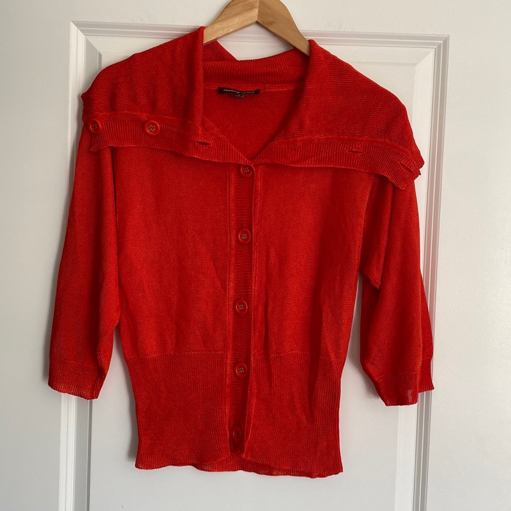 ADRIENNE VITTADINI VINTAGE SWEATER TOP SIZE S NWOT